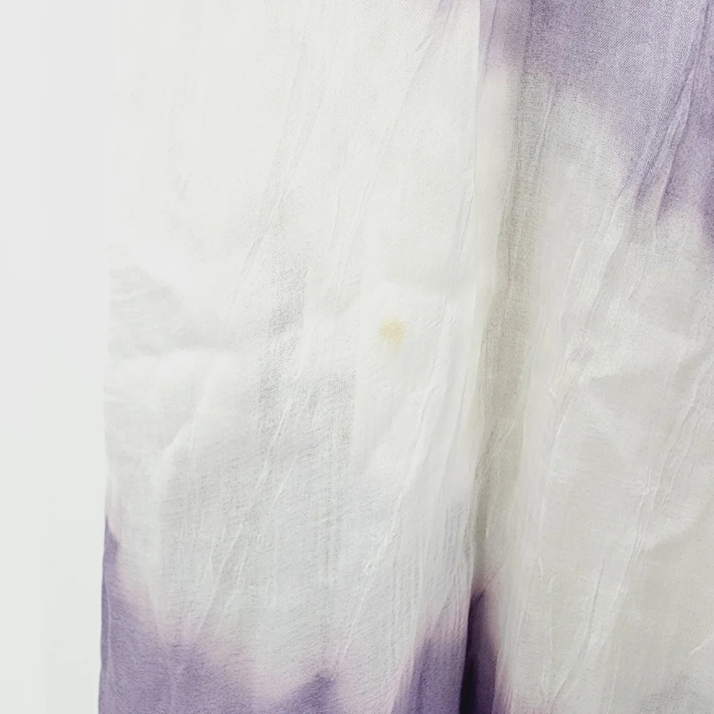 Soft Surroundings Tie Dye Silk Sequined Strap Maxi Dress - Picture 7 of 9